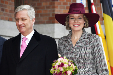 König Philippe und Königin Mathilde von Belgien zu Besuch in Berlin