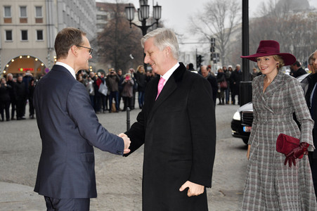 König Philippe und Königin Mathilde von Belgien zu Besuch in Berlin