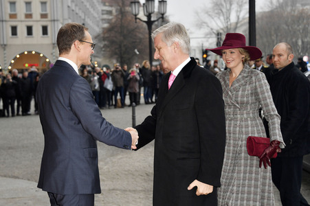 König Philippe und Königin Mathilde von Belgien zu Besuch in Berlin
