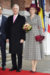 König Philippe und Königin Mathilde von Belgien zu Besuch in Berlin