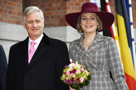König Philippe und Königin Mathilde von Belgien zu Besuch in Berlin