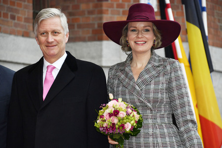 König Philippe und Königin Mathilde von Belgien zu Besuch in Berlin