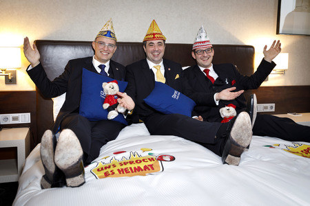 Das Dreigestirn der Karnevalssession 2019 in Köln