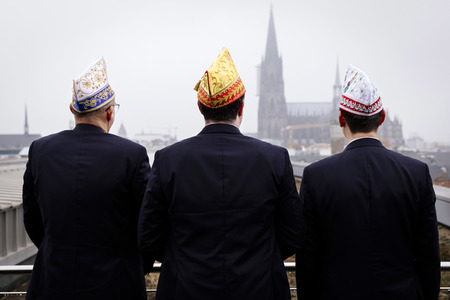 Das Dreigestirn der Karnevalssession 2019 in Köln