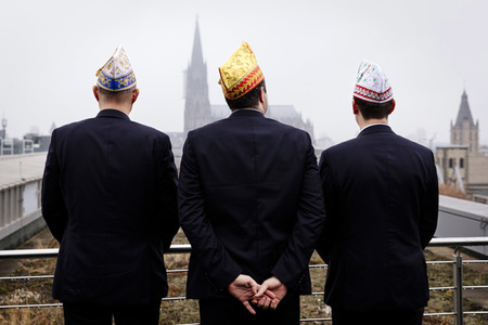 Das Dreigestirn der Karnevalssession 2019 in Köln
