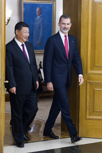 Empfang für Xi Jinping in Madrid