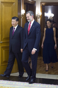 Empfang für Xi Jinping in Madrid