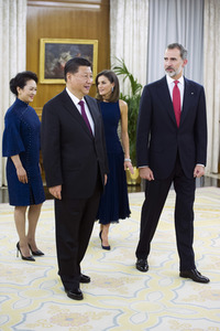 Empfang für Xi Jinping in Madrid