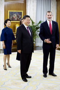 Empfang für Xi Jinping in Madrid