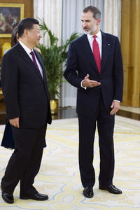 Empfang für Xi Jinping in Madrid