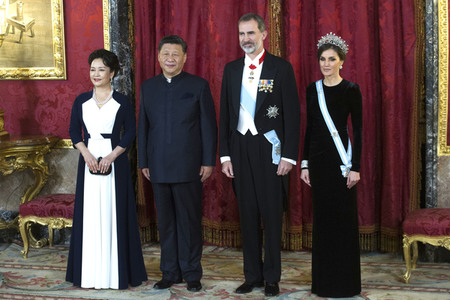 Gala Dinner für Xi Jinping in Madrid