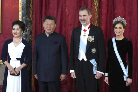 Gala Dinner für Xi Jinping in Madrid