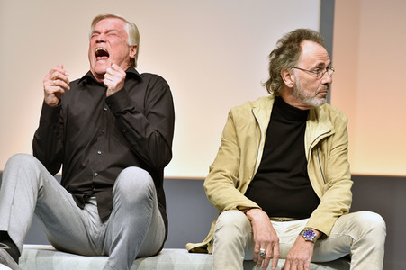 Theaterprobe 'Komplexe Väter' in Berlin