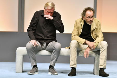 Theaterprobe 'Komplexe Väter' in Berlin