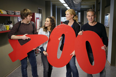 Settermin zur 400. Folge 'SOKO Leipzig' in Leipzig