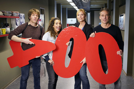 Settermin zur 400. Folge 'SOKO Leipzig' in Leipzig