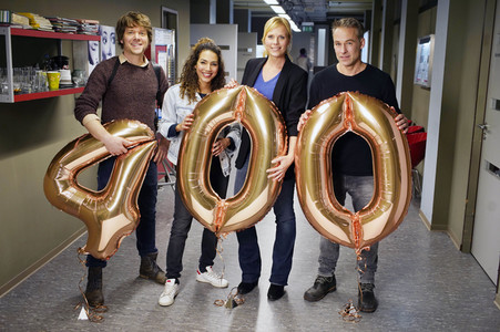 Settermin zur 400. Folge 'SOKO Leipzig' in Leipzig