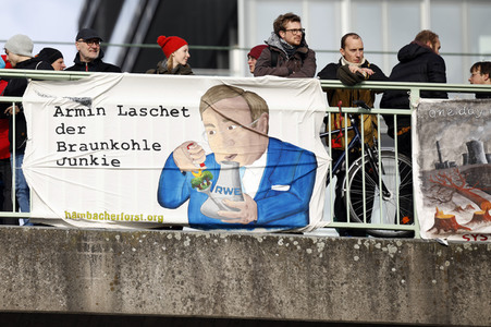 Demonstration 'Kohle stoppen - Klimaschutz jetzt!' in Köln