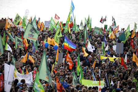 Demonstration 'Kohle stoppen - Klimaschutz jetzt!' in Köln