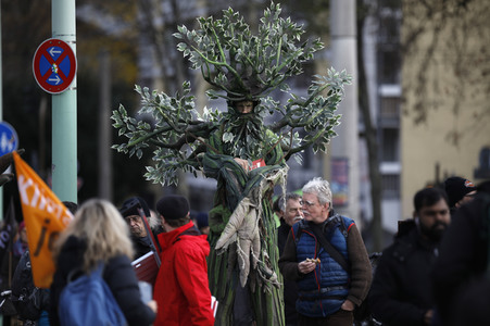 Demonstration 'Kohle stoppen - Klimaschutz jetzt!' in Köln