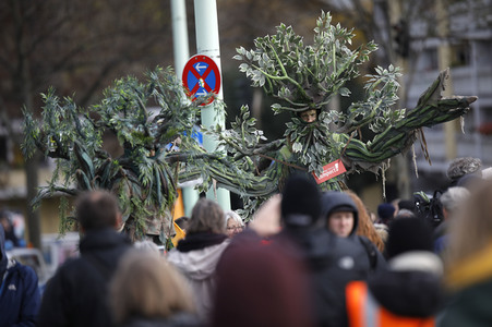 Demonstration 'Kohle stoppen - Klimaschutz jetzt!' in Köln