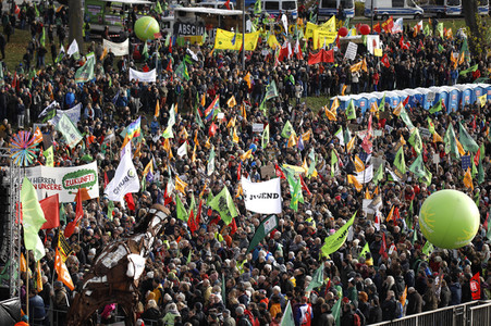 Demonstration 'Kohle stoppen - Klimaschutz jetzt!' in Köln