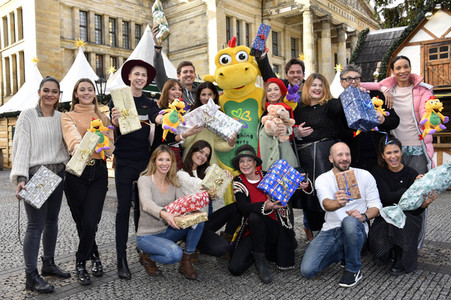 Laughing Hearts Charity Weihnachtsaktion in Berlin
