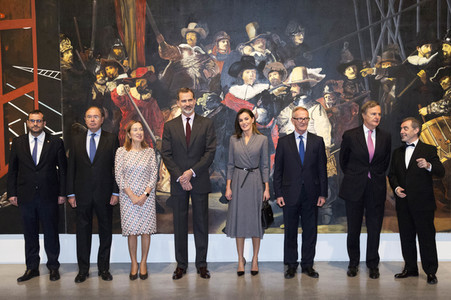 Ausstellungseröffnung 'Poeticas de la democra' in Madrid