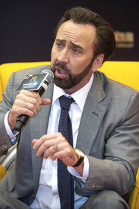 Pressekonferenz mit Nicholas Cage auf dem International Film Festival & Awards Macao 2018