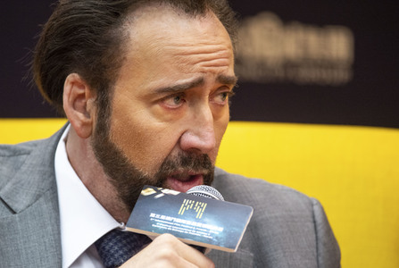 Pressekonferenz mit Nicholas Cage auf dem International Film Festival & Awards Macao 2018