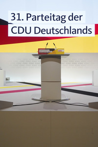31. Bundesparteitag der CDU in Hamburg
