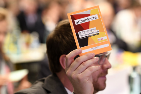 31. Bundesparteitag der CDU in Hamburg