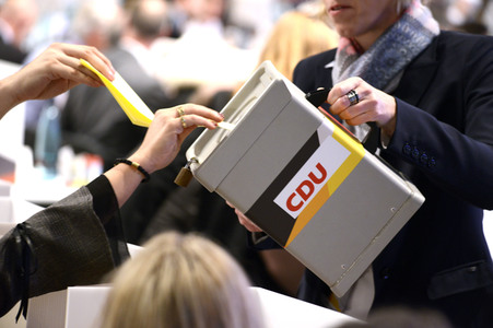 31. Bundesparteitag der CDU in Hamburg