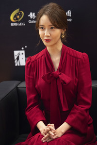 Pressekonferenz mit Im Yoon-Ah auf dem International Film Festival & Awards Macao 2018