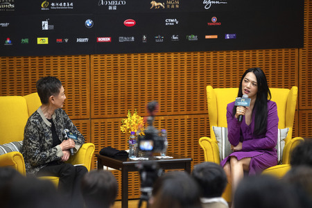 Podiumsgespräch mit Yao Chen auf dem International Film Festival & Awards Macao 2018