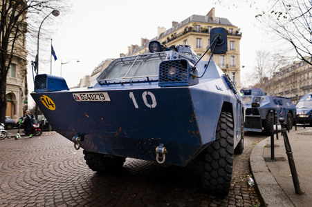 Gelbwesten-Protest in Paris