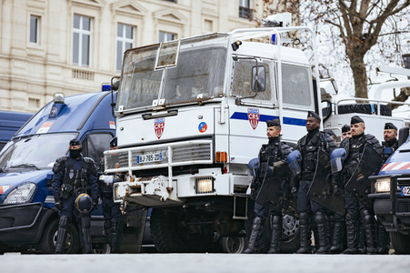 Gelbwesten-Protest in Paris