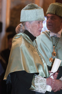 Ehrendoktorwürde für Jane Goodall in Madrid