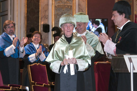 Ehrendoktorwürde für Jane Goodall in Madrid