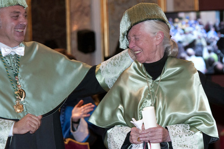 Ehrendoktorwürde für Jane Goodall in Madrid