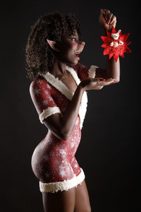 GEEK ART: Der Grinch und eine Who /  The Grinch and a Who Bodypainting