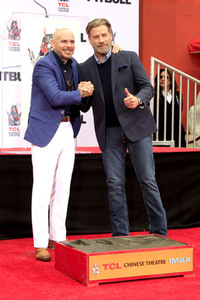 Hand and Footprint Ceremony mit Pitbull in Los Angeles