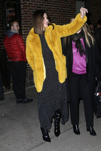 Sandra Bullock bei 'The Late Show with Stephen Colbert' in New York