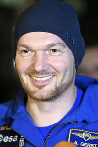 Ankunft von Alexander Gerst in Köln