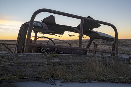 Autowrack in Borgarnes
