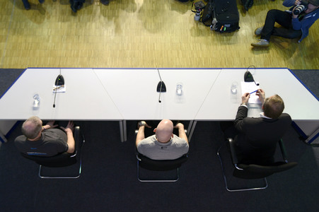 Pressekonferenz mit Alexander Gerst in Köln