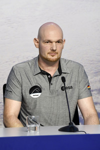 Pressekonferenz mit Alexander Gerst in Köln