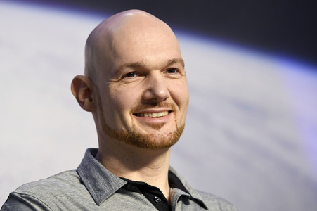 Pressekonferenz mit Alexander Gerst in Köln
