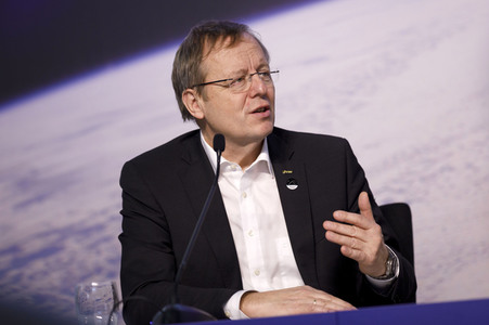 Pressekonferenz mit Alexander Gerst in Köln