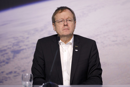 Pressekonferenz mit Alexander Gerst in Köln